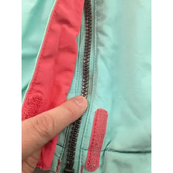 Lands' End Aqua/Teal Girls Winter Coat